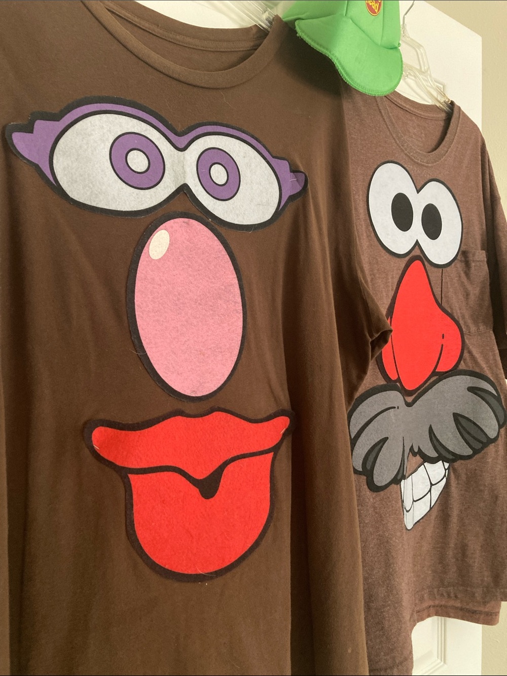 Mr. and Mrs. Potato Head Matching Halloween Costume Handmade XL Toy Story Vibes - Picture 5 of 7